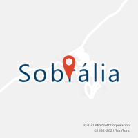 Mapa com localização da Agência AC SOBRALIA