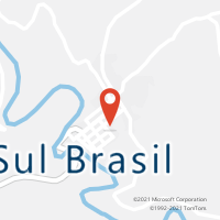 Mapa com localização da Agência AC SUL BRASIL