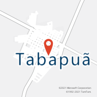 Mapa com localização da Agência AC TABAPUA