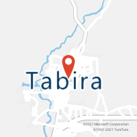 Mapa com localização da Agência AC TABIRA