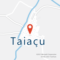 Mapa com localização da Agência AC TAIACU