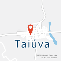 Mapa com localização da Agência AC TAIUVA