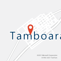 Mapa com localização da Agência AC TAMBOARA