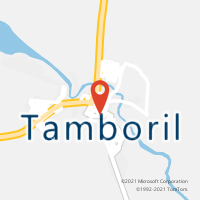 Mapa com localização da Agência AC TAMBORIL