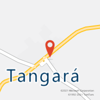 Mapa com localização da Agência AC TANGARA