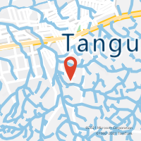 Mapa com localização da Agência AC TANGUA