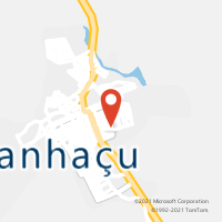 Mapa com localização da Agência AC TANHACU