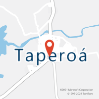 Mapa com localização da Agência AC TAPEROA