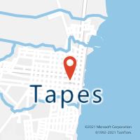 Mapa com localização da Agência AC TAPES