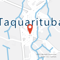Mapa com localização da Agência AC TAQUARITUBA