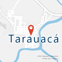 Mapa com localização da Agência AC TARAUACA
