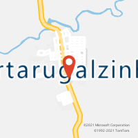 Mapa com localização da Agência AC TARTARUGALZINHO