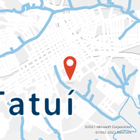 Mapa com localização da Agência AC TATUI