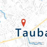 Mapa com localização da Agência AC TAUBATE