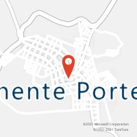Mapa com localização da Agência AC TENENTE PORTELA