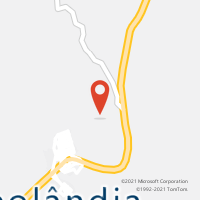 Mapa com localização da Agência AC TEOLANDIA