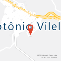 Mapa com localização da Agência AC TEOTONIO VILELA