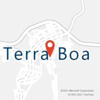 Mapa com localização da Agência AC TERRA BOA
