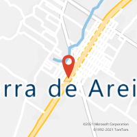Mapa com localização da Agência AC TERRA DE AREIA