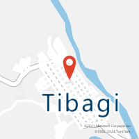 Mapa com localização da Agência AC TIBAGI