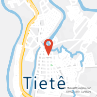 Mapa com localização da Agência AC TIETE