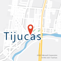 Mapa com localização da Agência AC TIJUCAS