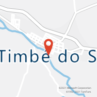Mapa com localização da Agência AC TIMBE DO SUL