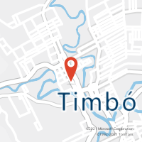 Mapa com localização da Agência AC TIMBO
