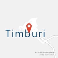 Mapa com localização da Agência AC TIMBURI