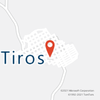 Mapa com localização da Agência AC TIROS