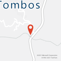 Mapa com localização da Agência AC TOMBOS