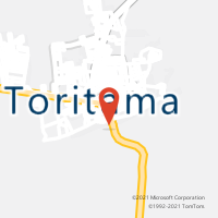 Mapa com localização da Agência AC TORITAMA