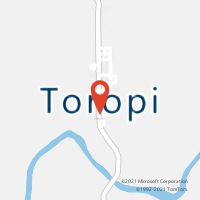 Mapa com localização da Agência AC TOROPI
