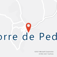 Mapa com localização da Agência AC TORRE DE PEDRA