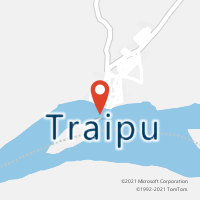 Mapa com localização da Agência AC TRAIPU
