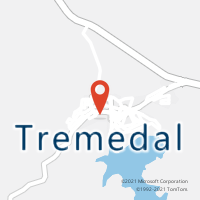 Mapa com localização da Agência AC TREMEDAL