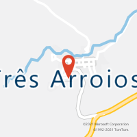 Mapa com localização da Agência AC TRES ARROIOS