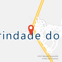Mapa com localização da Agência AC TRINDADE DO SUL