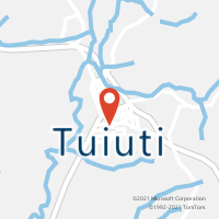 Mapa com localização da Agência AC TUIUTI