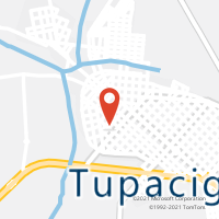Mapa com localização da Agência AC TUPACIGUARA