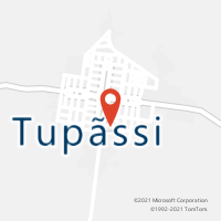 Mapa com localização da Agência AC TUPASSI