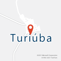Mapa com localização da Agência AC TURIUBA