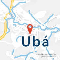 Mapa com localização da Agência AC UBA