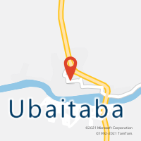 Mapa com localização da Agência AC UBAITABA