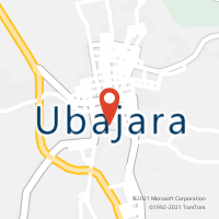 Mapa com localização da Agência AC UBAJARA