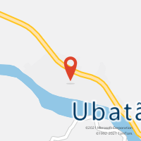 Mapa com localização da Agência AC UBATA