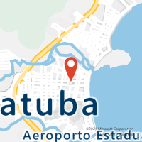 Mapa com localização da Agência AC UBATUBA