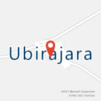 Mapa com localização da Agência AC UBIRAJARA