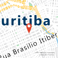 Mapa com localização da Agência AC UBIRATA