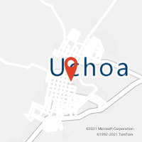 Mapa com localização da Agência AC UCHOA